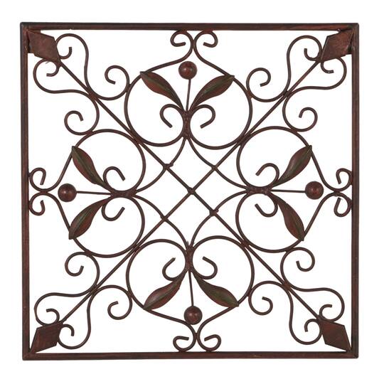 Brown Metal Rustic Wall Décor Set, 4ct.